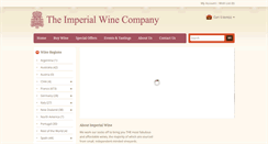 Desktop Screenshot of imperialwine.co.uk